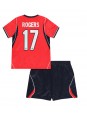 Anglie Morgan Rogers #17 Venkovní dres pro děti MS 2026 Krátký Rukáv (+ trenýrky)